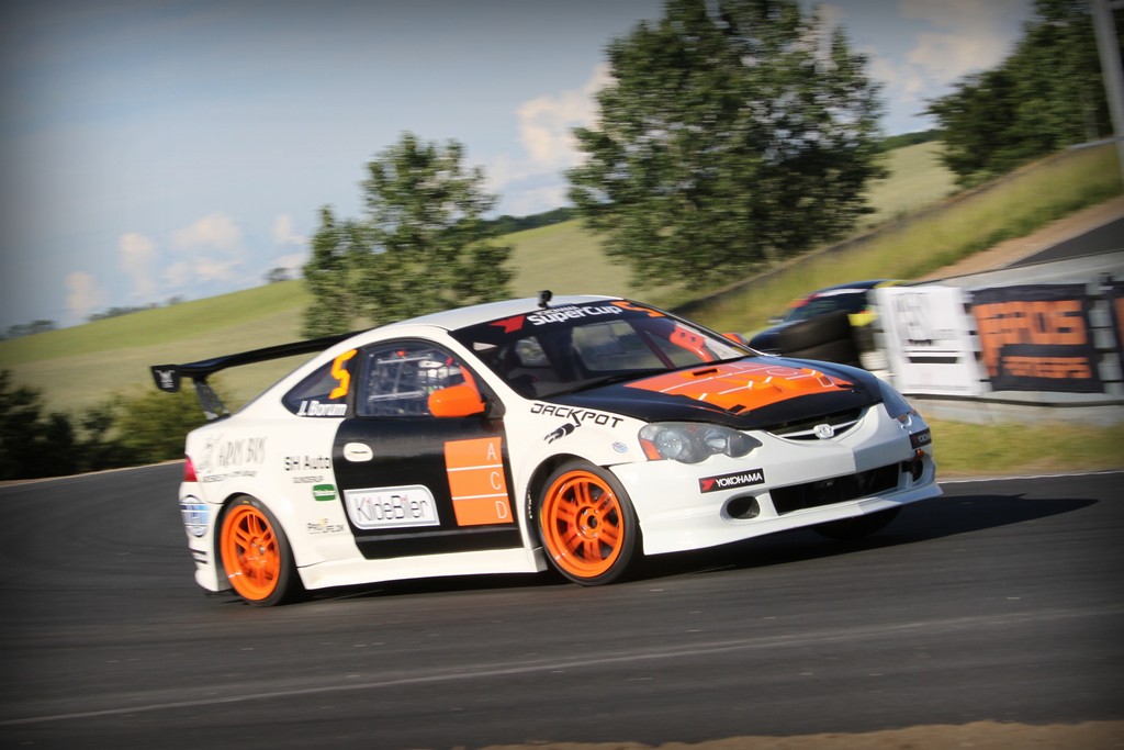 Honda Integra’en var feltet hurtigste bil i weekenden
(Foto: Keld Dohm)